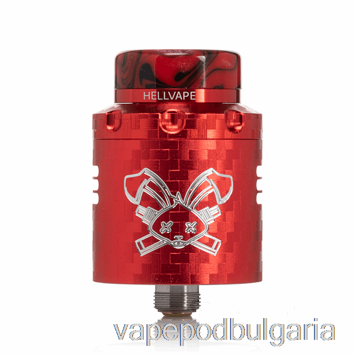 Vape Технически характеристики Hellvape Dead Rabbit V3 24mm Rda червени въглеродни влакна